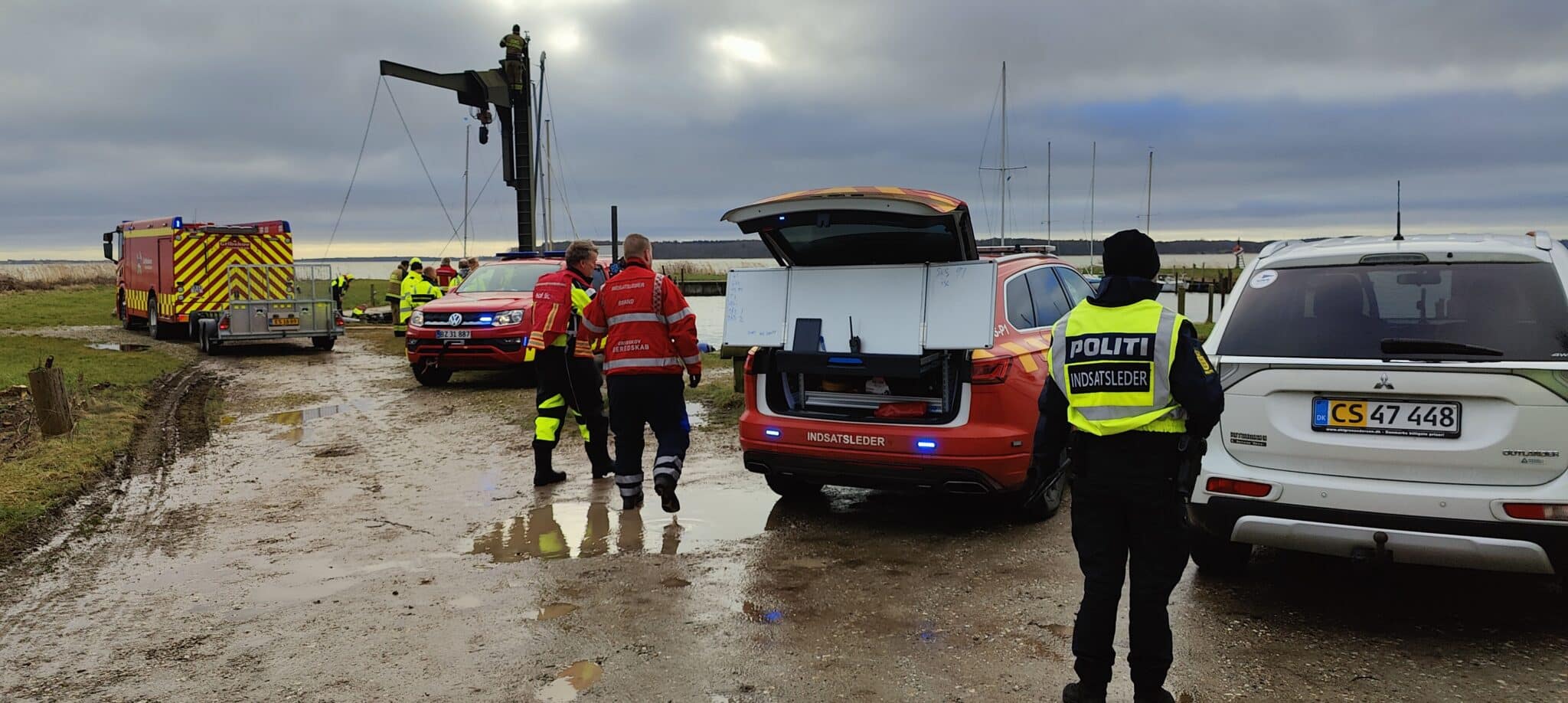 Massivt Til Stede Leder Efter Mand Forsvundet På Arresø 