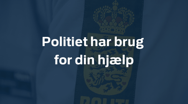 Politi logo hjælp efterlyst