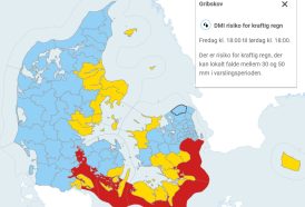 Bla. Nordsjælland slipper for problemer med forhøjet vandstand - men stormen i sig selv undgår man ikke.